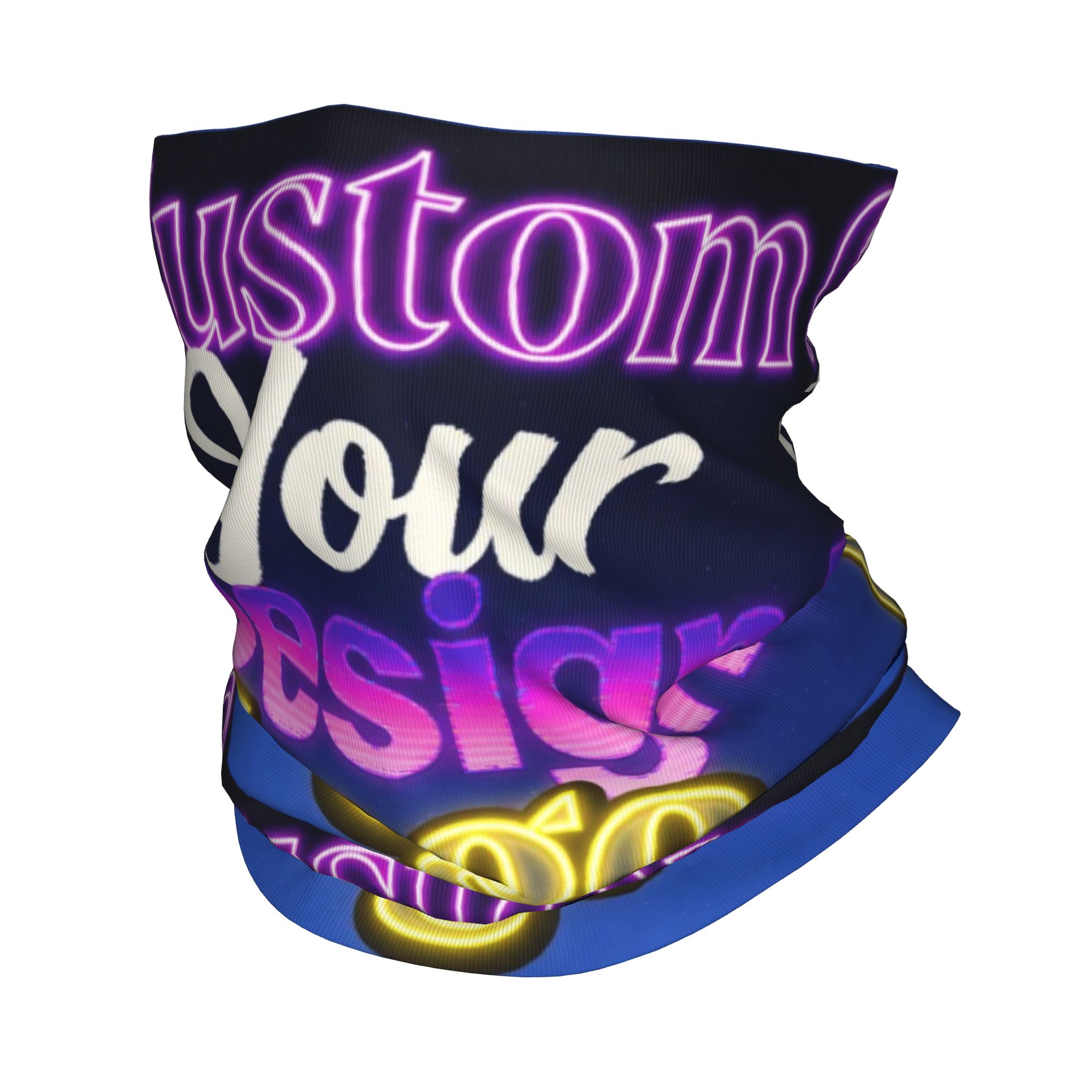 Men'S Fashion Names - Individuell Gestalteter Bandana-Halswärmer mit Eigenem Logo