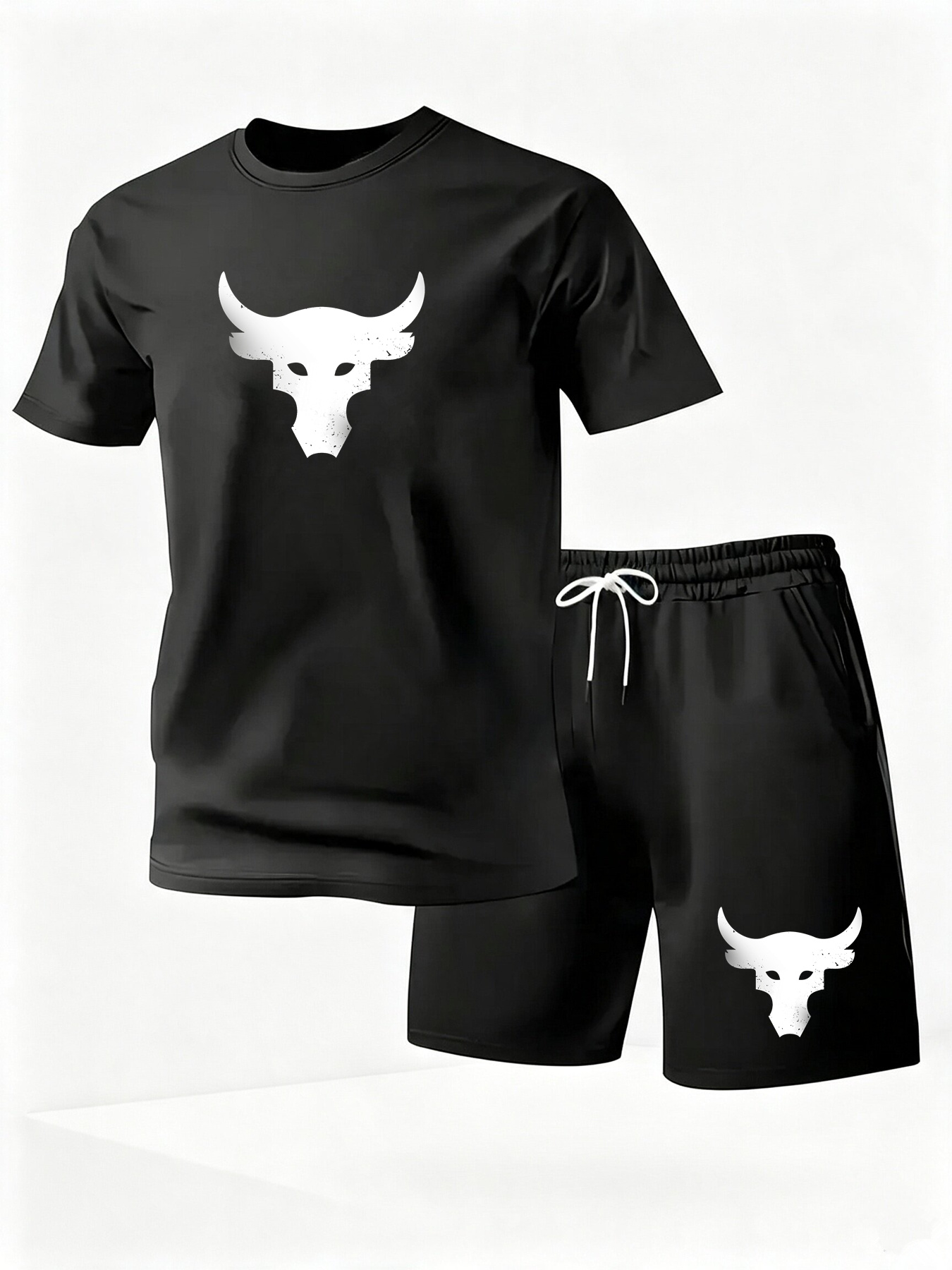 Men'S Fashion Looks - Sommer Herren Schnelltrocknendes Freizeit-Kurzarm-T-Shirt und Shorts