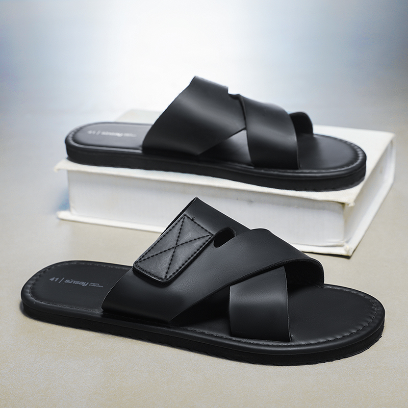 Men'S Fashion For 45 Years Old - Herren-Slipper 2026 Neue Sommer-Freizeit-Sandalen im koreanischen