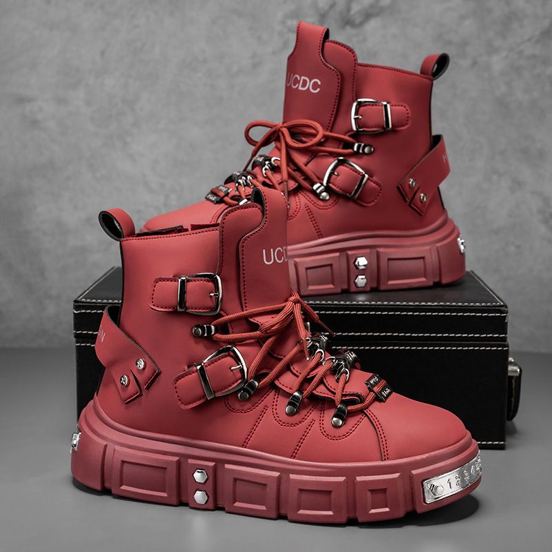 Men'S Fashion Looks - Original Marke Stiefel für Mann Punk