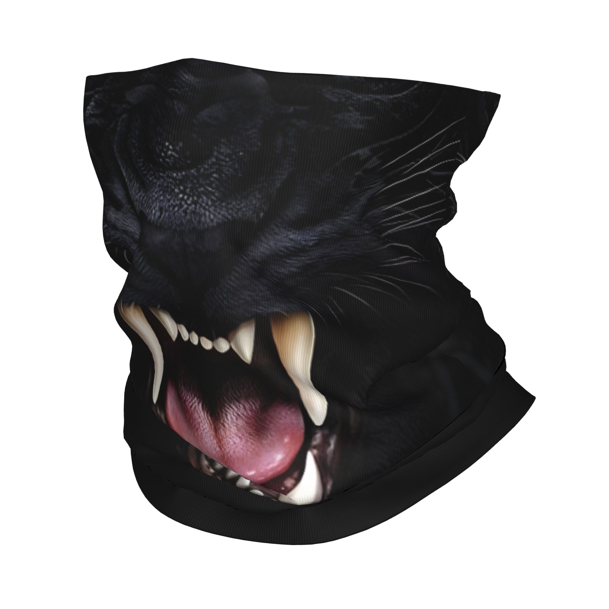 Men'S Fashion Head Scarf - Benutzerdefinierte Black Panther Tierkopf Rock Bandana