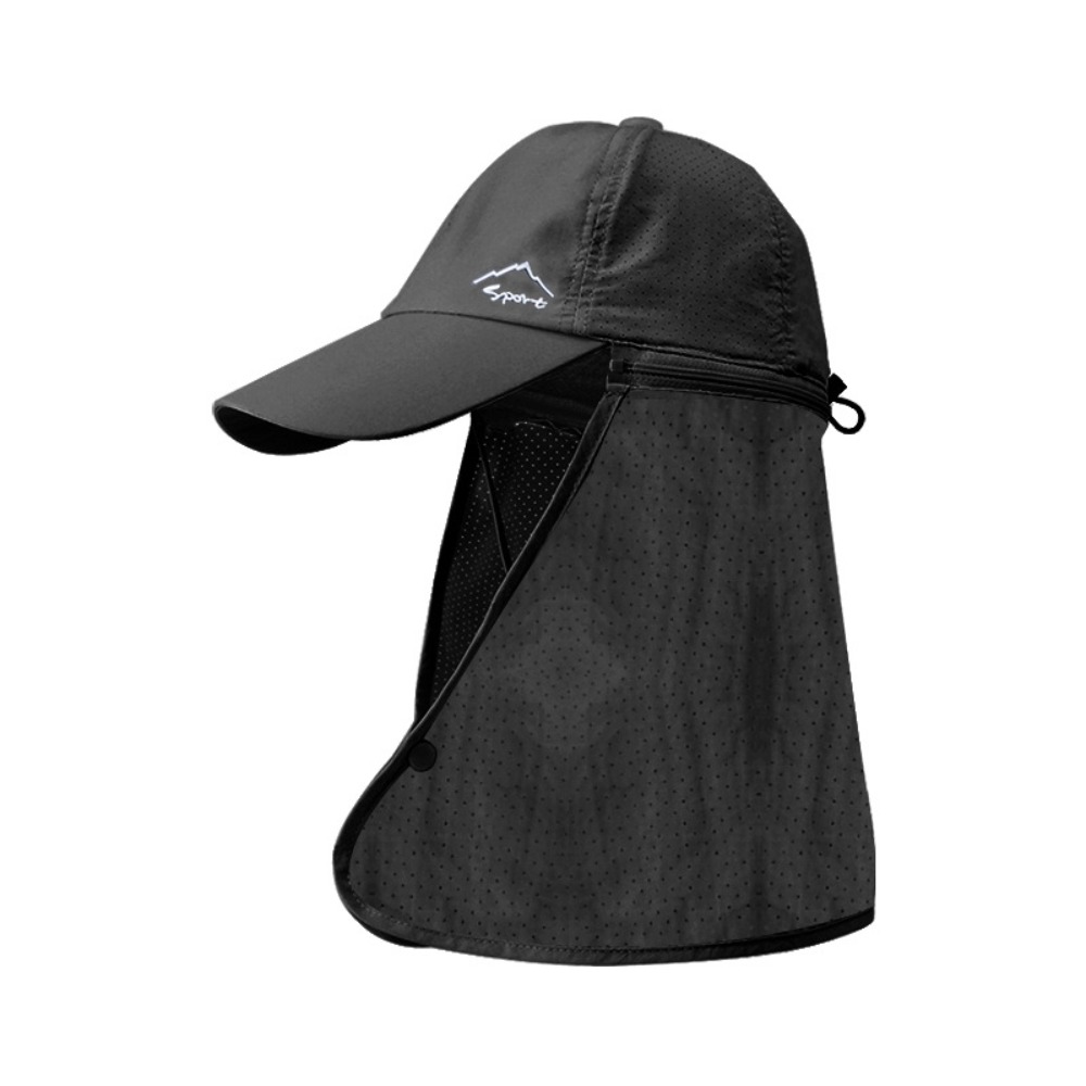 Mens Fashion Bucket Hat - Modische Gesichtsmaske für Herren, Sonnenhut mit