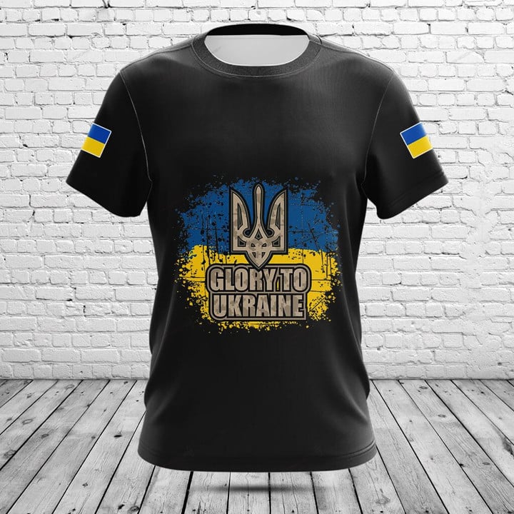 Men'S Fashion Names - Benutzerdefinierter Name Sommer Casual Ukraine Shield