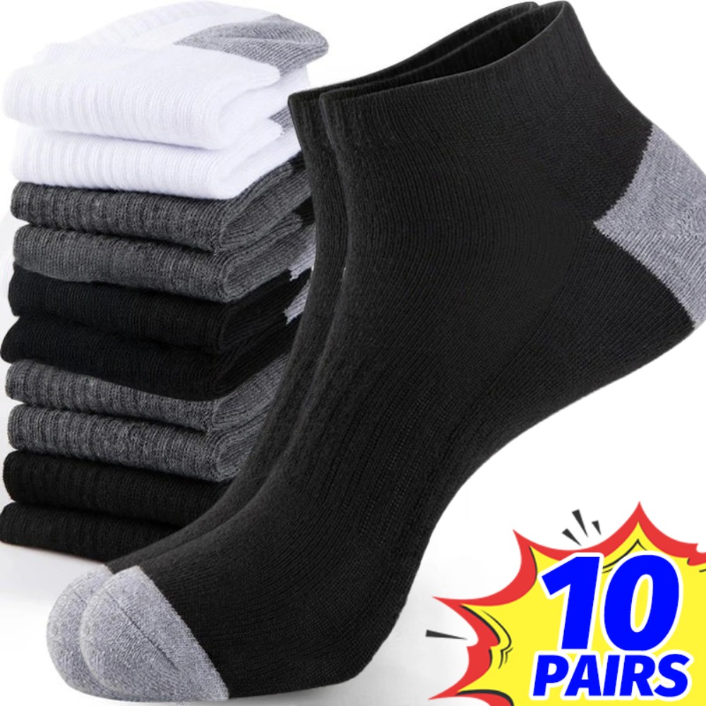Socks Ankle Men - 1–10 Paar atmungsaktive Herren-Sommersocken, leicht, weich,