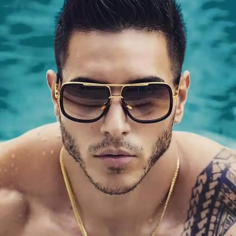 Men'S Fashion Old Money - Neue Modische Coole Herren-Fahrerbrille Sommer-Stil Farbverlauf
