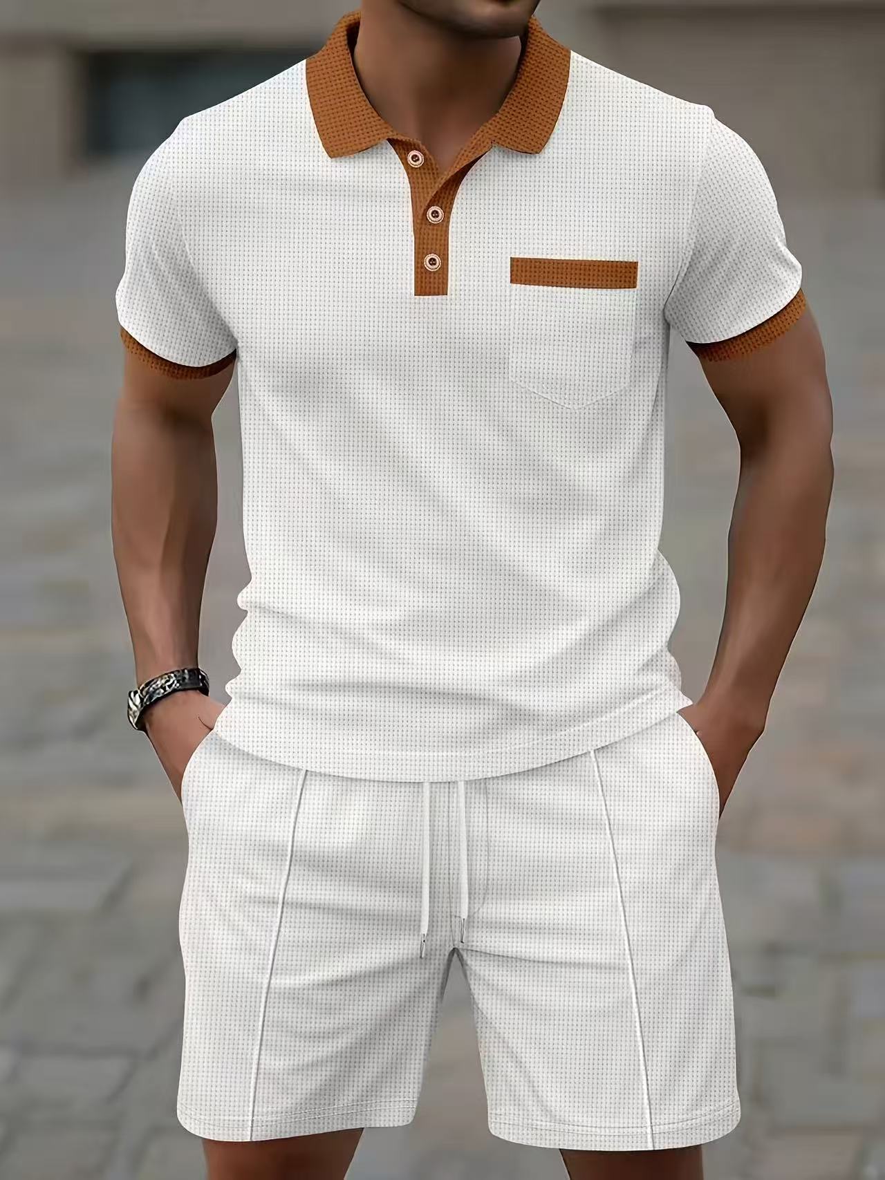Men'S Fashion Looks - Bestseller Herren Sommer Kurzarm-Shirt T-Shirt Polo