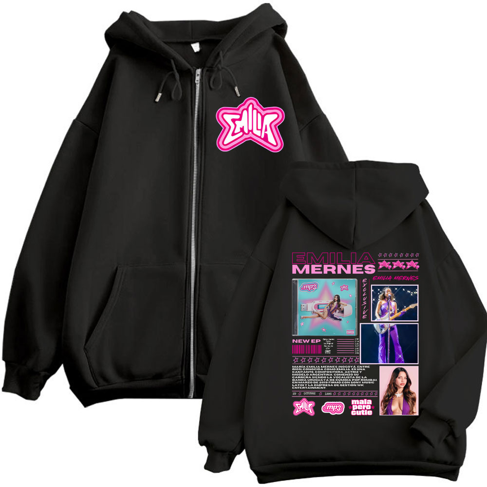 Emilia Mernes MP3 Album Merch  – Mens Fashion Zip Up Hoodies Bewertung und Preis