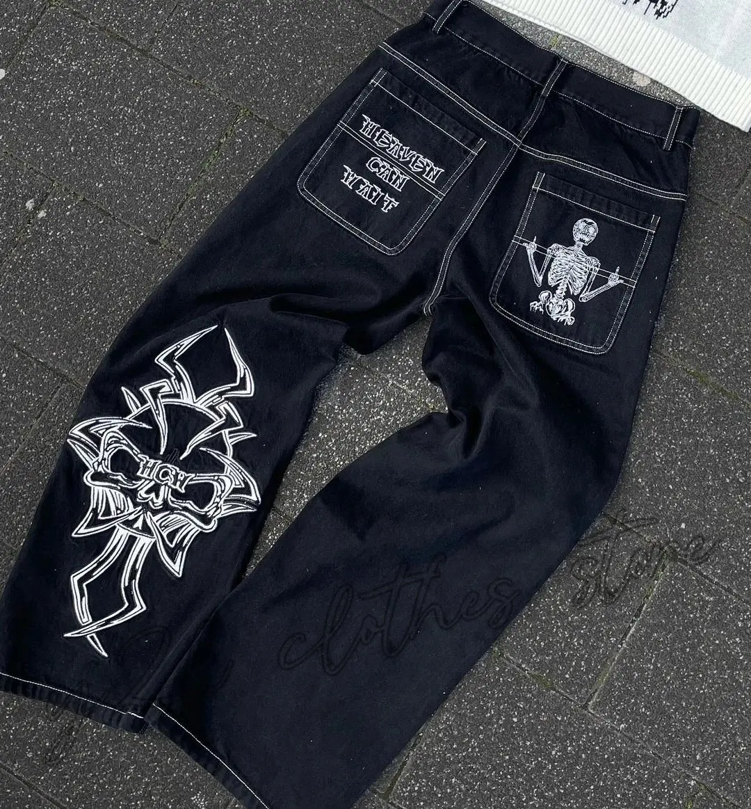 2025 neue Drucke Jeans Männer  – Men'S Fashion With Baggy Jeans Bewertung und Preis