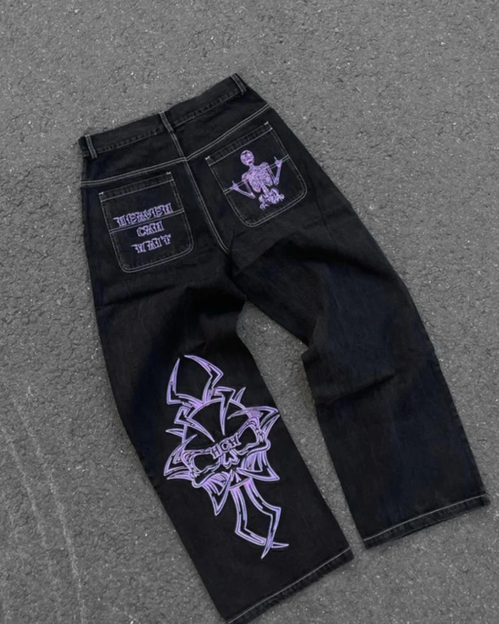 2025 neue Drucke Jeans Männer  – Men'S Fashion With Baggy Jeans Bewertung und Preis