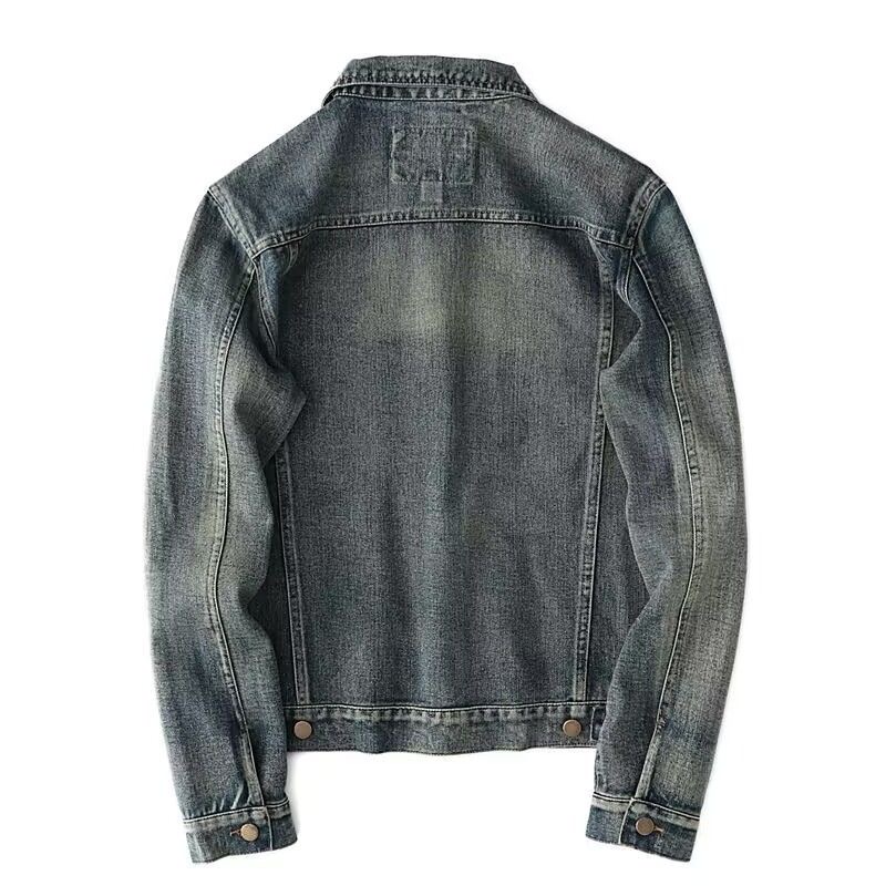 Herbst und Frühling Neue Mode  – Mens Fashion Denim Jacket Bewertung und Preis