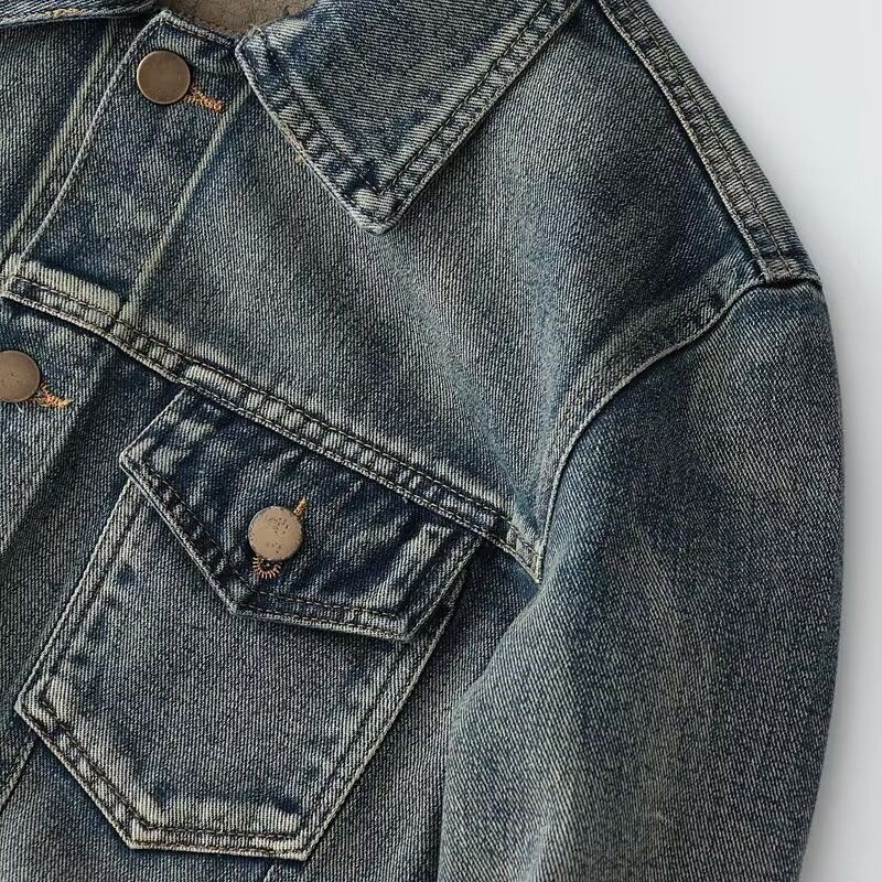 Herbst und Frühling Neue Mode  – Mens Fashion Denim Jacket Bewertung und Preis