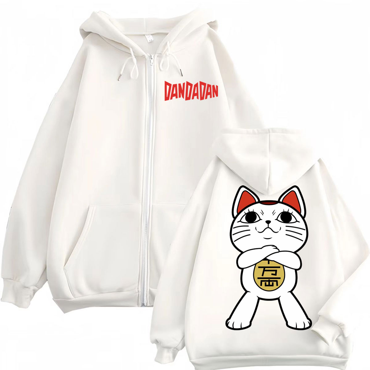 Anime Dandadan Turbo Oma Grafi – Mens Fashion Zip Up Hoodies Bewertung und Preis