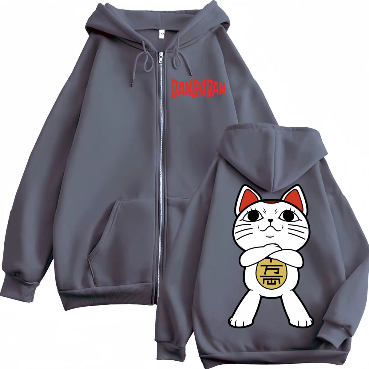 Anime Dandadan Turbo Oma Grafi – Mens Fashion Zip Up Hoodies Bewertung und Preis