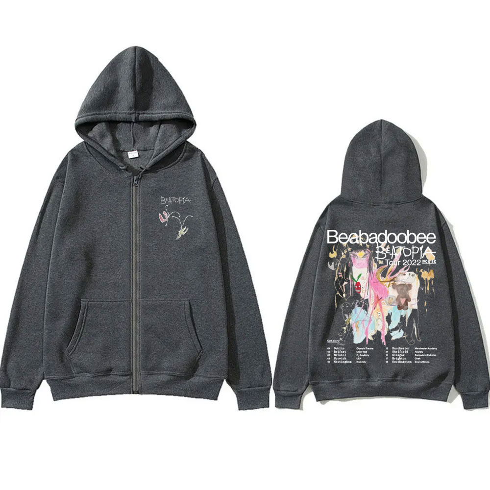 Beabadoobee Beatopia Tour Zipp – Mens Fashion Zip Up Hoodies Bewertung und Preis