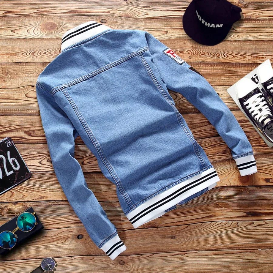 Neue 2026 männer Denim Jacken  – Mens Fashion Denim Jacket Bewertung und Preis