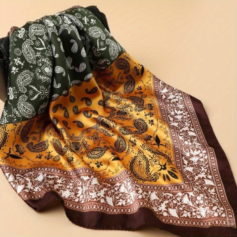 Quadratischer Wickel mit Paisl – Men'S Fashion Head Scarf Bewertung und Preis