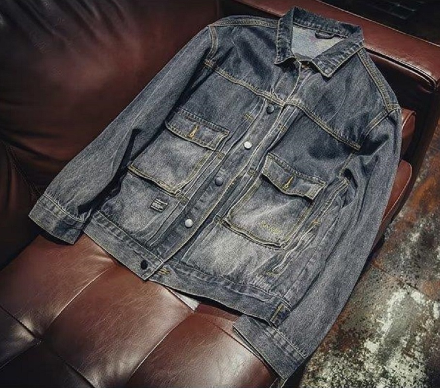 Hochwertige Herren Jeans jacke – Mens Fashion Denim Jacket Bewertung und Preis