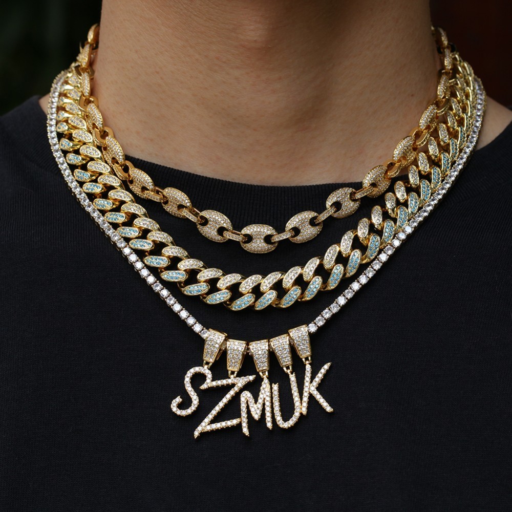 UWIN Name Pinsel Schrift Halsk – Mens Fashion Combination Bewertung und Preis