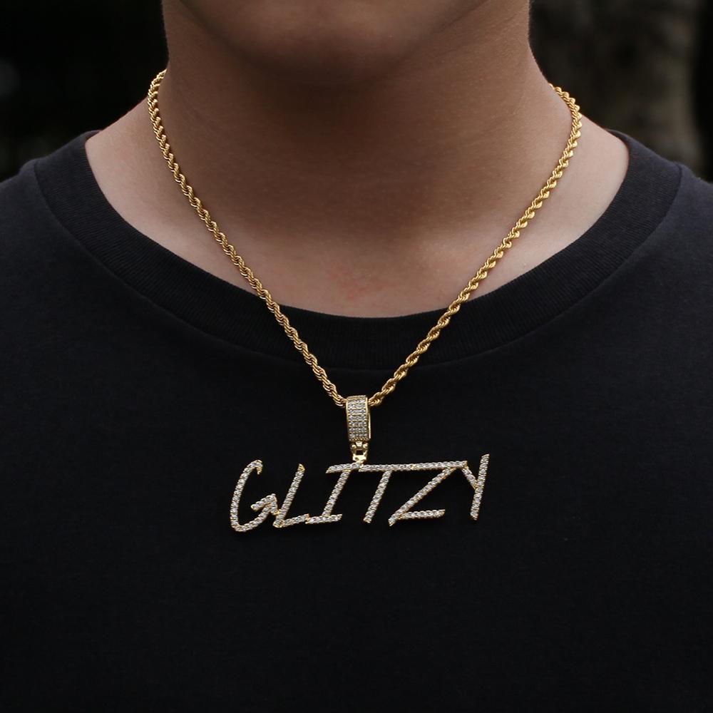 UWIN Name Pinsel Schrift Halsk – Mens Fashion Combination Bewertung und Preis