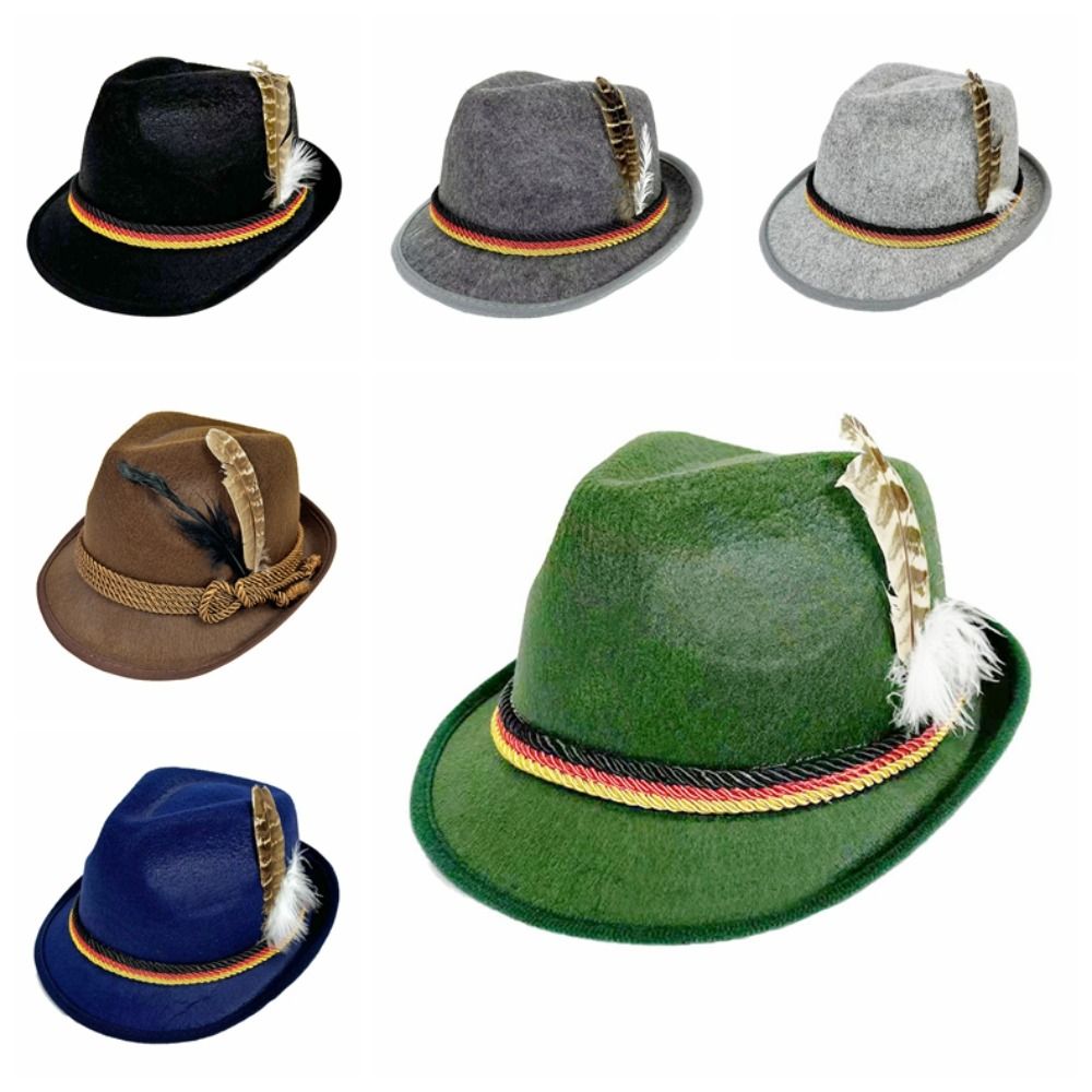 Modischer Oktoberfest-Hut, Fed – Mens Fashion Bucket Hat Bewertung und Preis