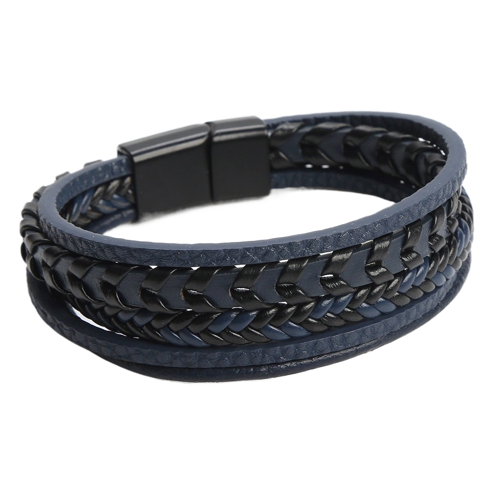 Klassisches Herren-Lederarmban – Mens Fashion Combination Bewertung und Preis