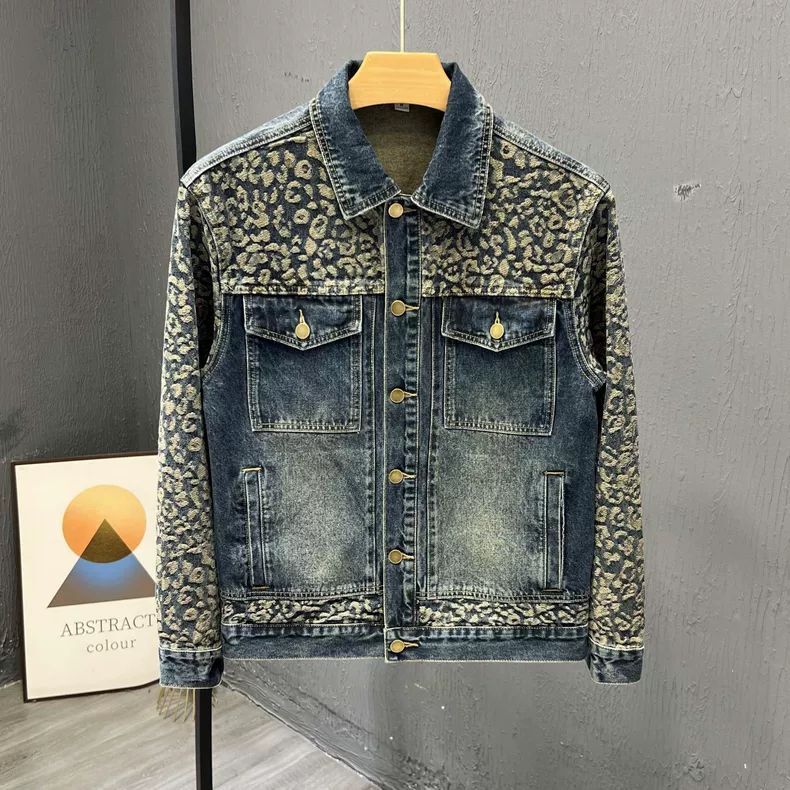 Neue männer Trendy Coole Denim – Mens Fashion Denim Jacket Bewertung und Preis