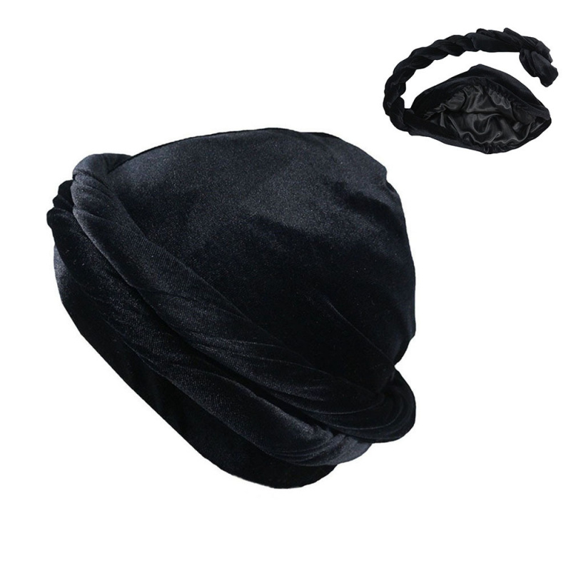 Einfarbig männer Samt Kopf Sch – Men'S Fashion Head Scarf Bewertung und Preis