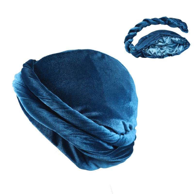 Einfarbig männer Samt Kopf Sch – Men'S Fashion Head Scarf Bewertung und Preis