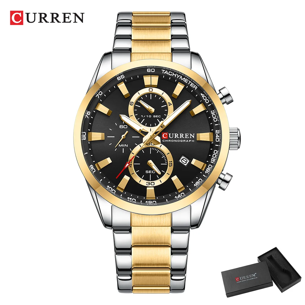 CURREN Casual Quarz Chrono Spo – Men'S Fashion Looks Bewertung und Preis