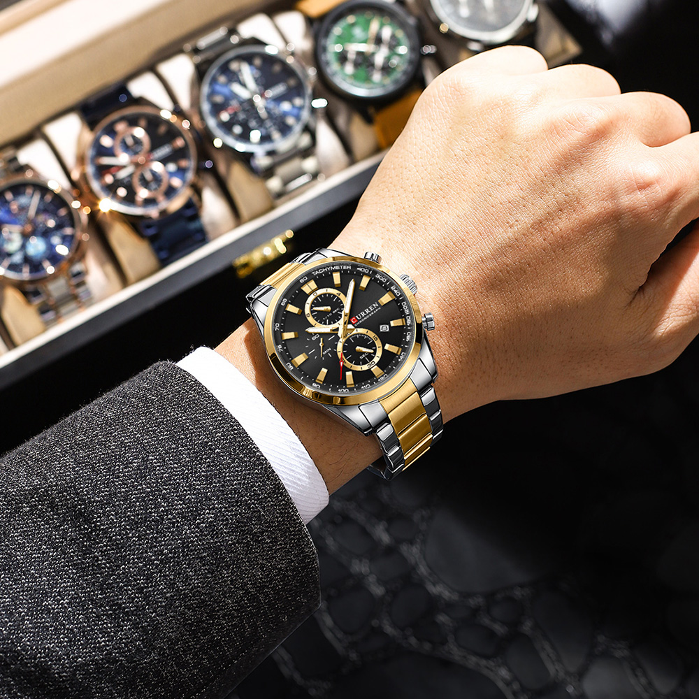 CURREN Casual Quarz Chrono Spo – Men'S Fashion Looks Bewertung und Preis