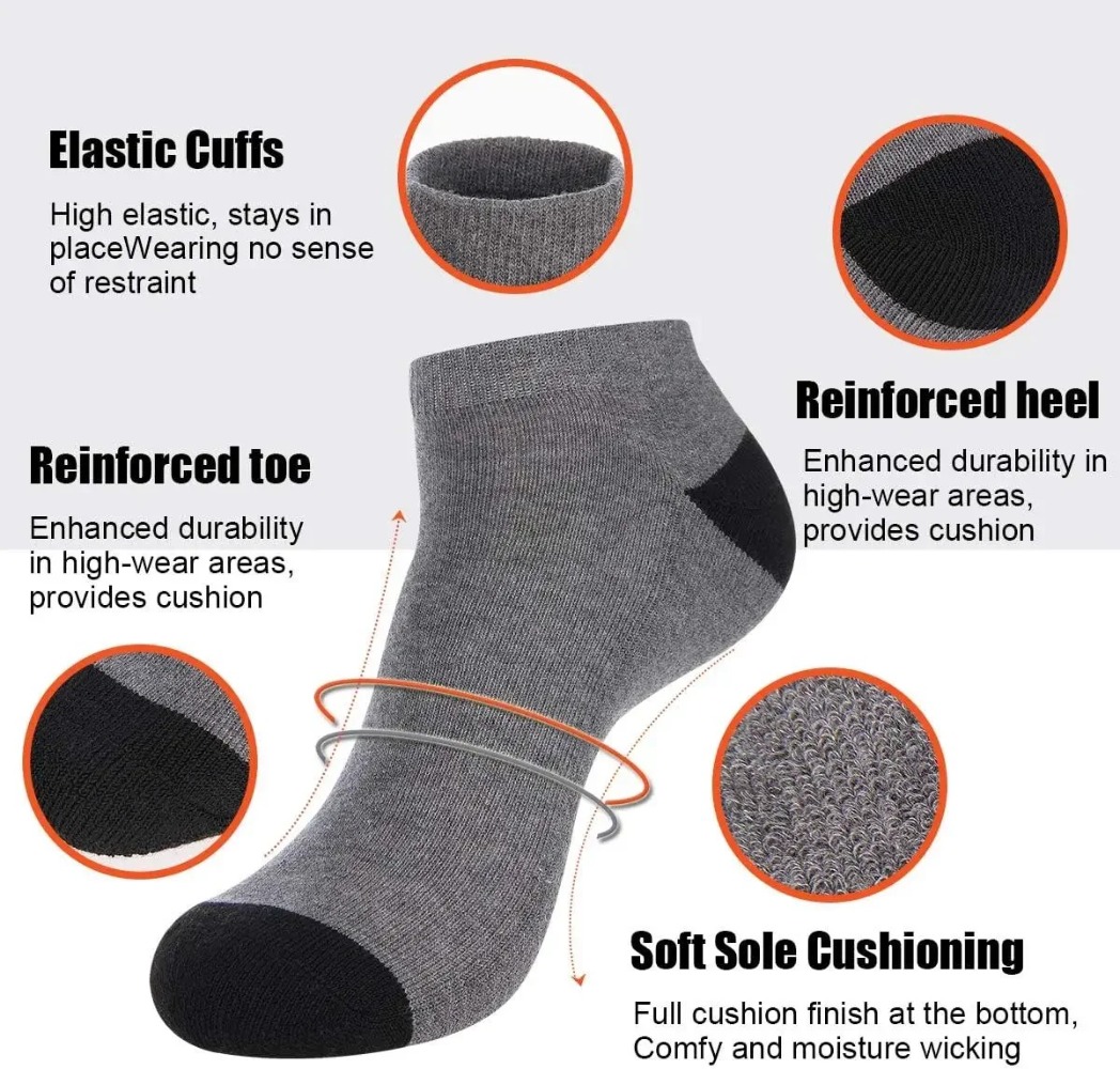 1–10 Paar atmungsaktive Herren – Socks Ankle Men Bewertung und Preis