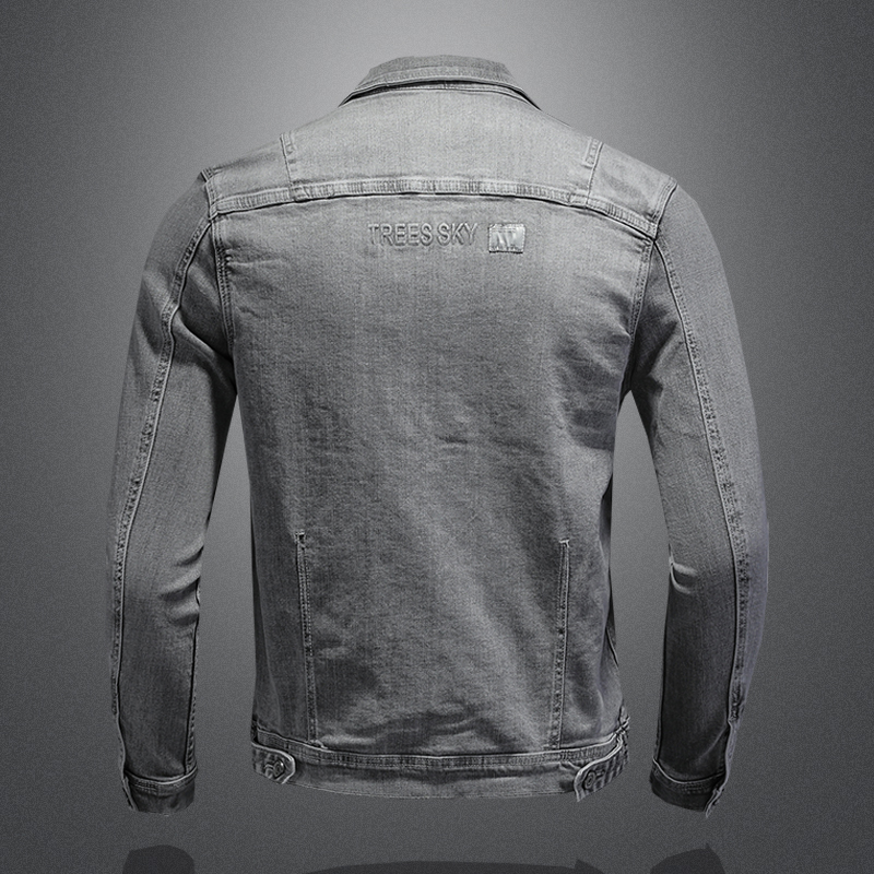 Mode Denim Jacke Männer Baumwo – Mens Fashion Denim Jacket Bewertung und Preis