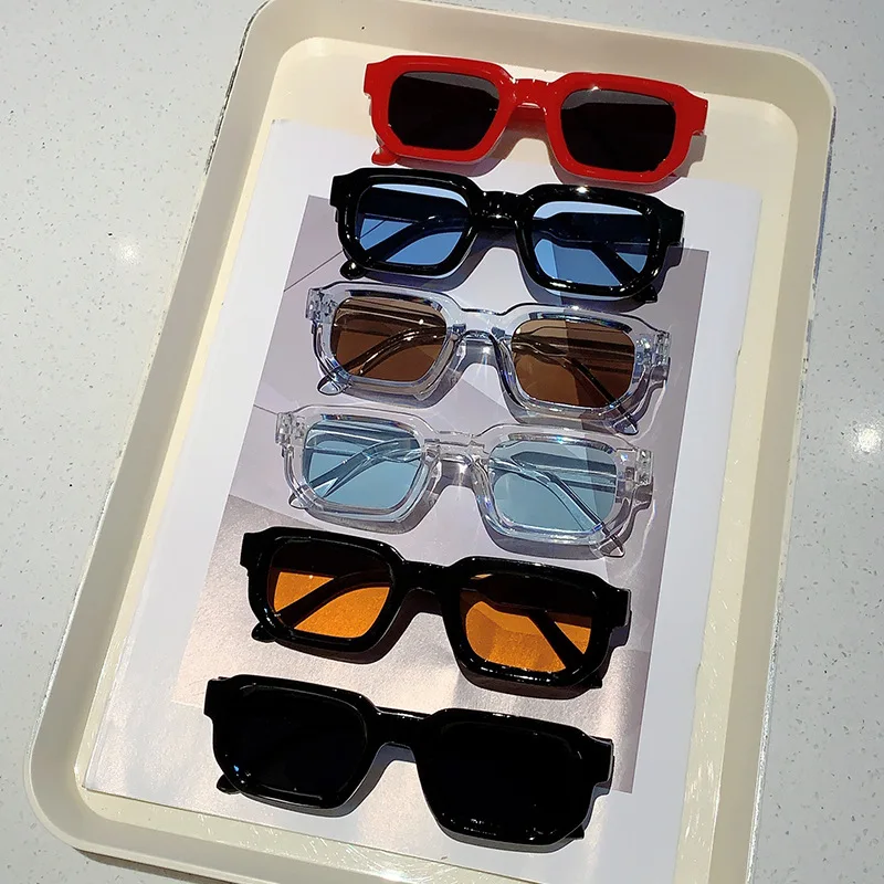 Vintage Rechteckige Sonnenbril – Men'S Fashion Old Money Bewertung und Preis