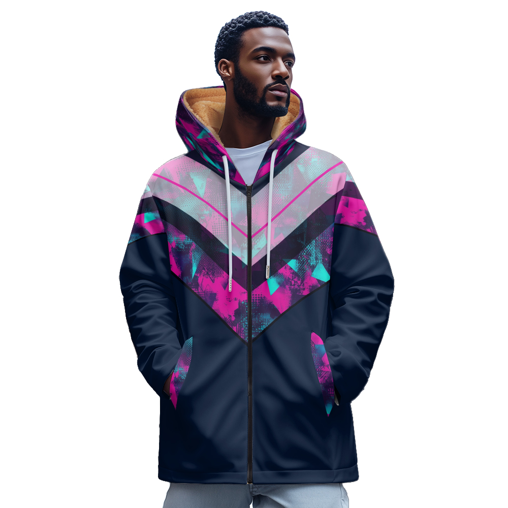 Luxus Blume 3D Gedruckt Muster – Mens Fashion Zip Up Hoodies Bewertung und Preis