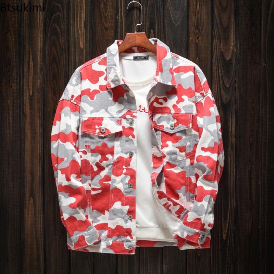 Frühling Herbst Herrenmode Den – Mens Fashion Denim Jacket Bewertung und Preis