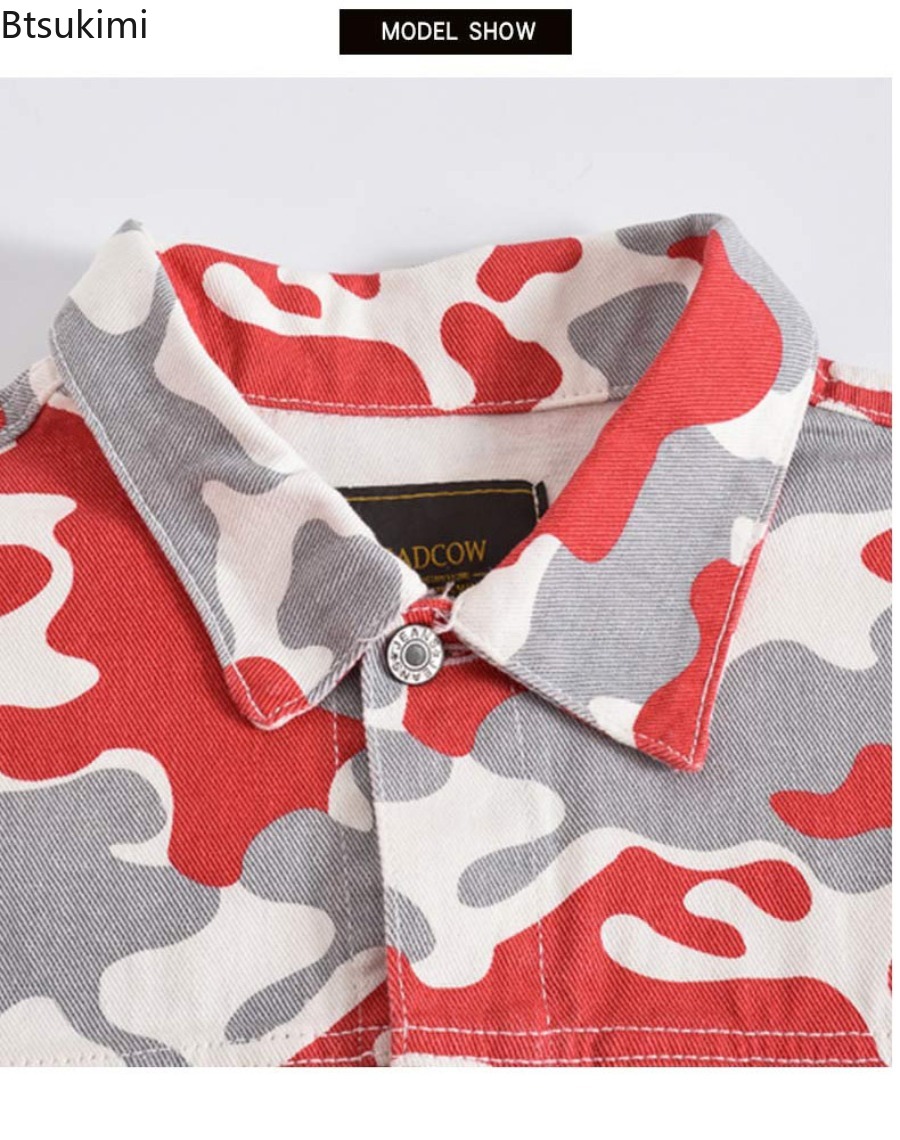 Frühling Herbst Herrenmode Den – Mens Fashion Denim Jacket Bewertung und Preis