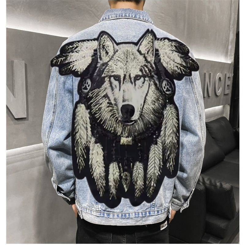 Amerika Vintage Schwere Wolf G – Mens Fashion Denim Jacket Bewertung und Preis