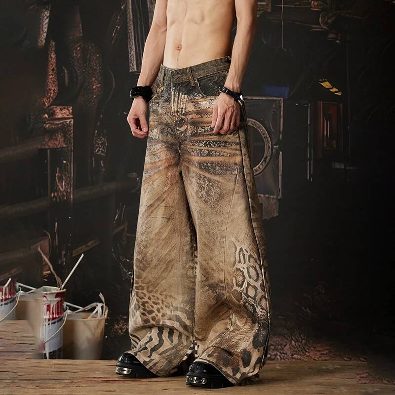 LUZHEN 2026 Neue Original Y2K- – Men'S Fashion With Baggy Jeans Bewertung und Preis